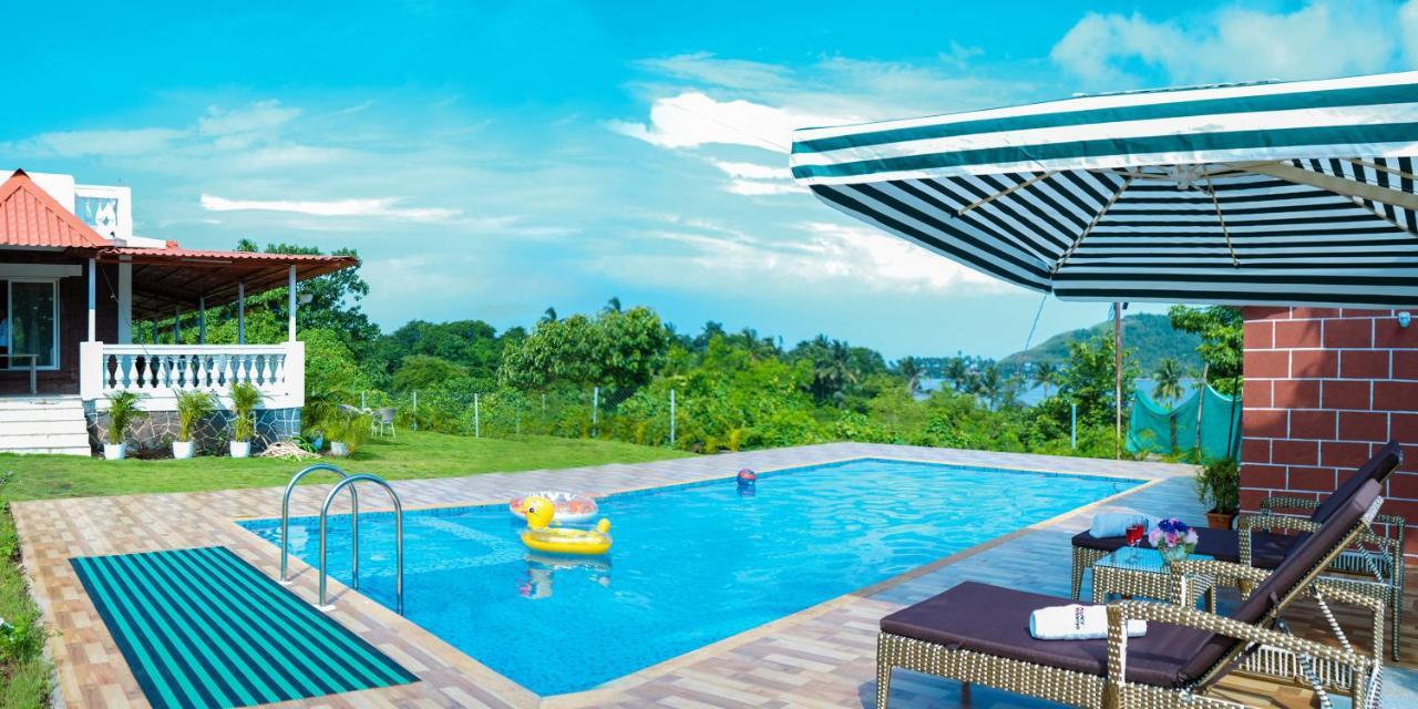 Spicy Mango Ocean Paradise - Luxurious Sea View Villa In Alibaug Christpada Exterior foto